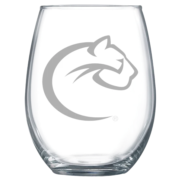 Chatham University Polar Camel 15 oz. Stemless Wine Glass