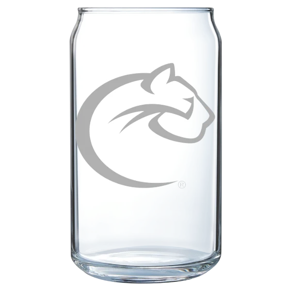 Chatham University Polar Camel 16 oz. Can Glass