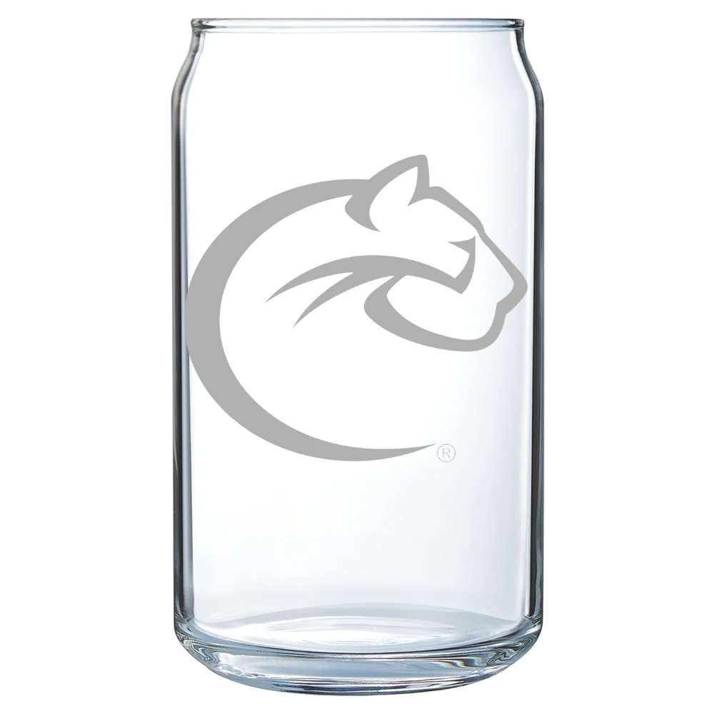 Chatham University Polar Camel 16 oz. Can Glass