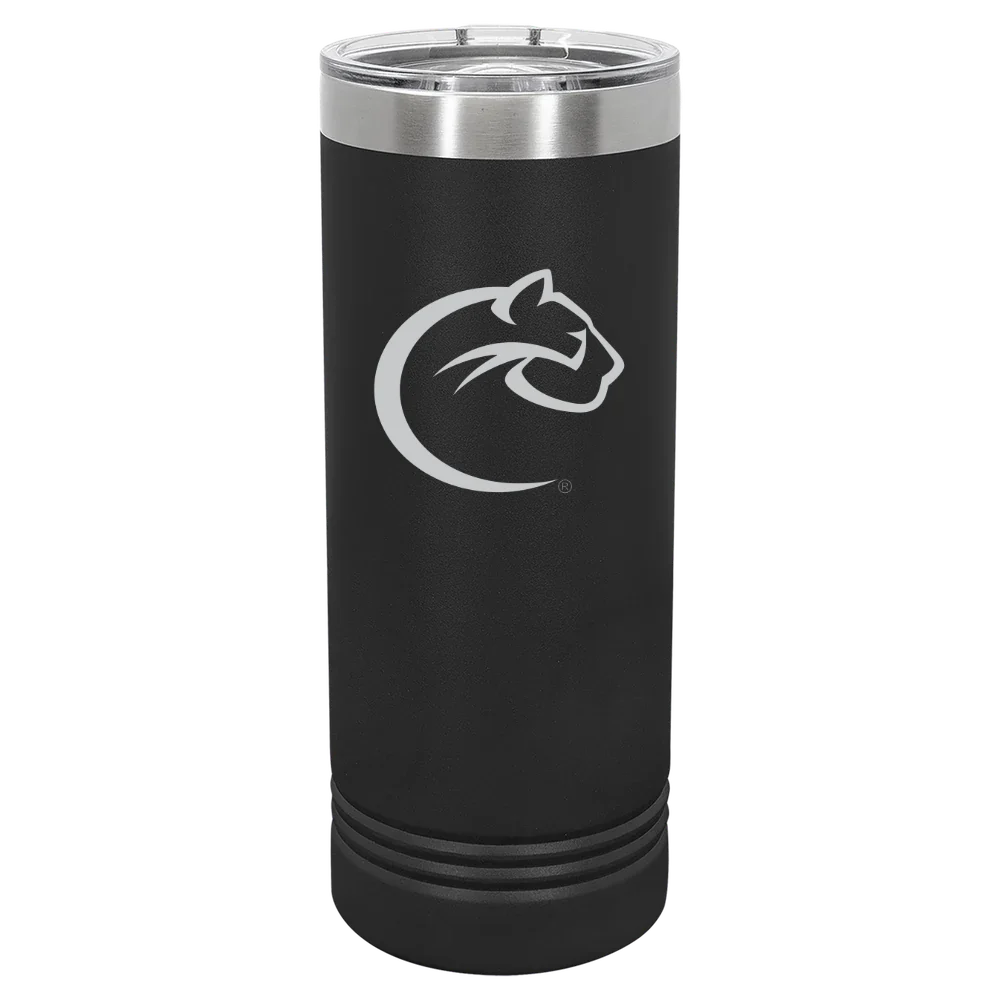 Chatham University Polar Camel 22 oz. Skinny Tumbler with Slider Lid