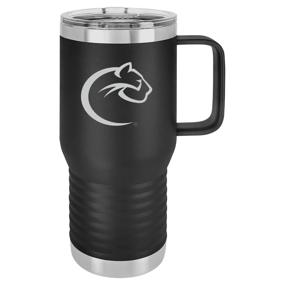 Chatham University Polar Camel 20 oz. Travel Mug with Slider Lid