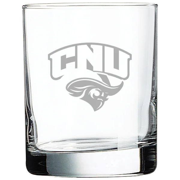 Christopher Newport University Polar Camel 10 1/2 oz. On The Rocks Glass