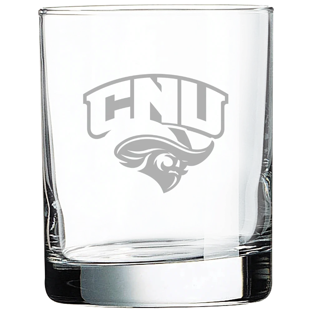 Christopher Newport University Polar Camel 10 1/2 oz. On The Rocks Glass