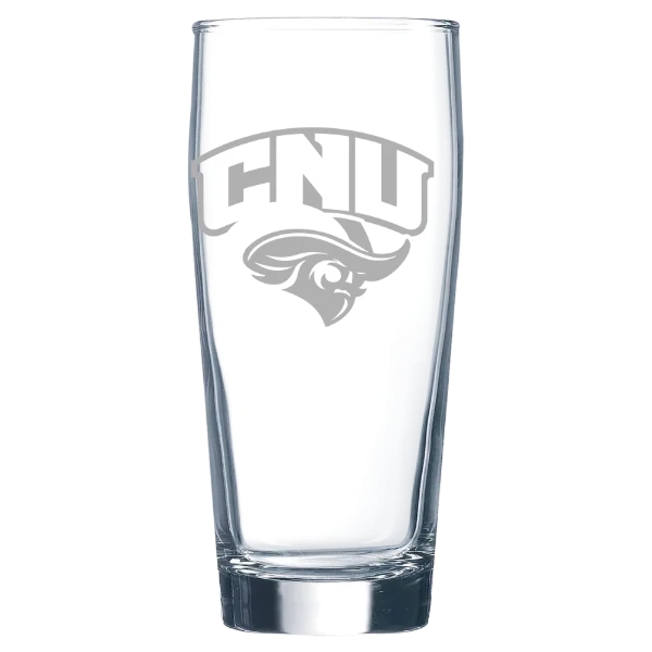 Christopher Newport University Polar Camel 16 oz. Willi Becher Beer Glass