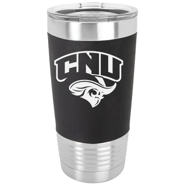 Christopher Newport University Polar Camel 20 oz. Silicone Grip Tumbler with Standard Lid