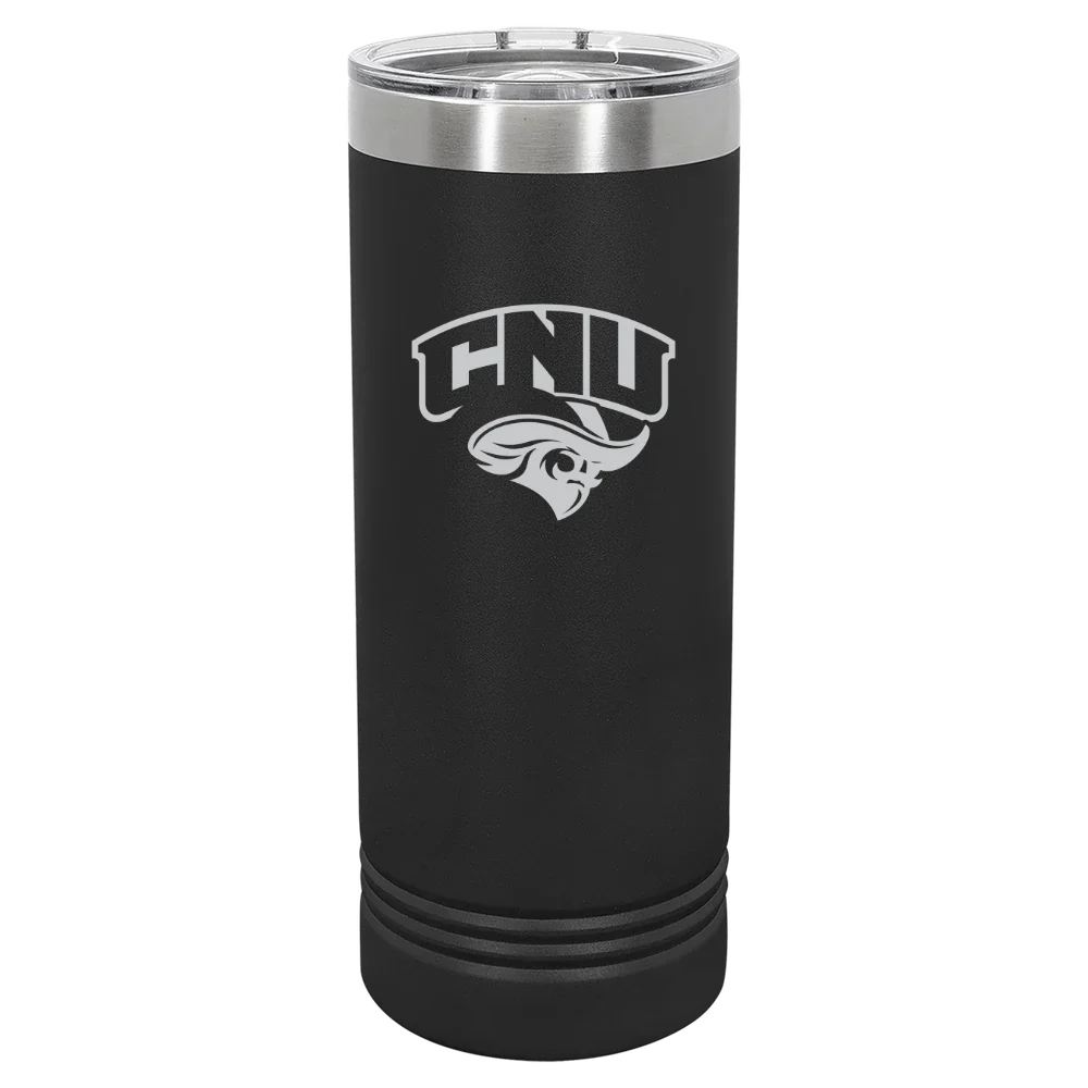 Christopher Newport University Polar Camel 22 oz. Skinny Tumbler with Slider Lid