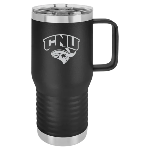 Christopher Newport University Polar Camel 20 oz. Travel Mug with Slider Lid