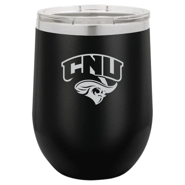 Christopher Newport University Polar Camel 12 oz. Stemless Wine Tumbler
