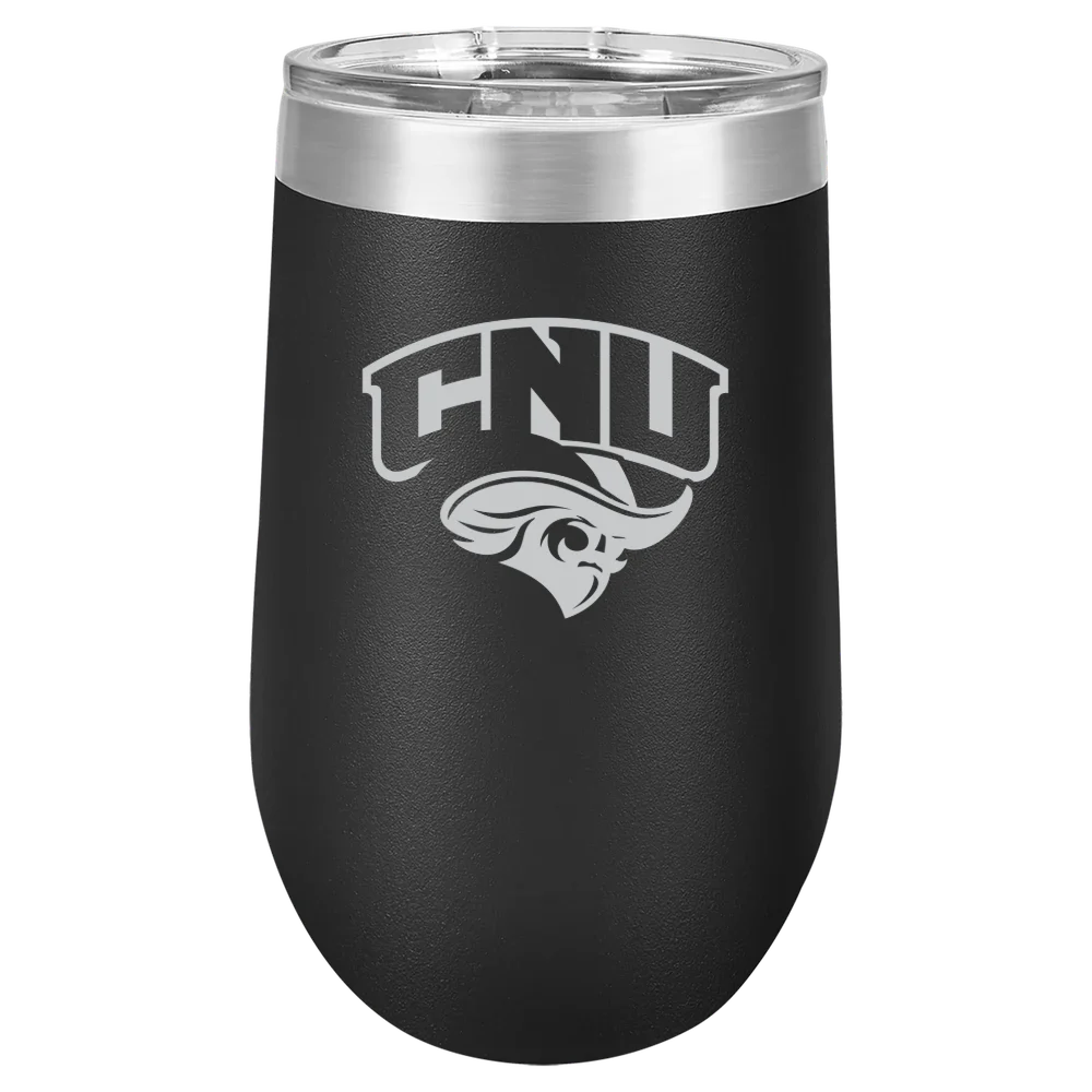 Christopher Newport University Polar Camel 16 oz. Stemless Wine Tumbler