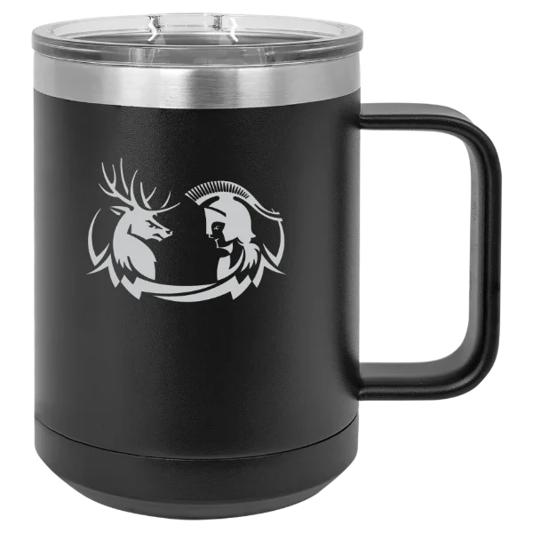 Claremont McKenna-Harvey Mudd-Scripps Colleges Polar Camel 15 oz. Mug with Slider Lid