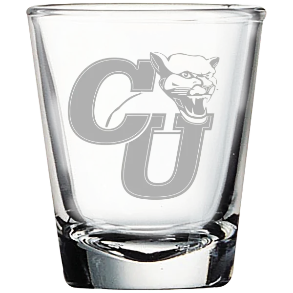 Clark University (Massachusetts) Polar Camel 1.7 oz. Shot Glass