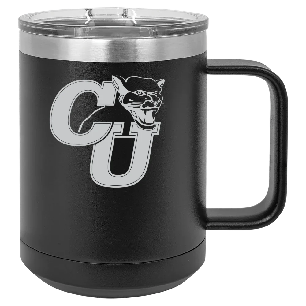 Clark University (Massachusetts) Polar Camel 15 oz. Mug with Slider Lid