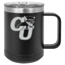 Clark University (Massachusetts) Polar Camel 15 oz. Mug with Slider Lid