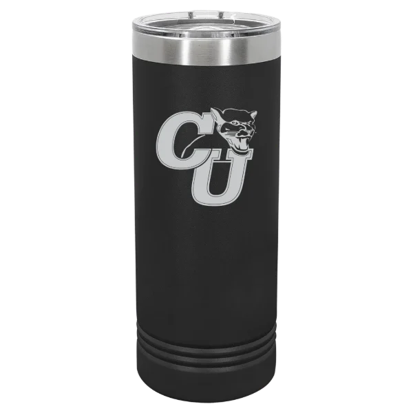 Clark University (Massachusetts) Polar Camel 22 oz. Skinny Tumbler with Slider Lid