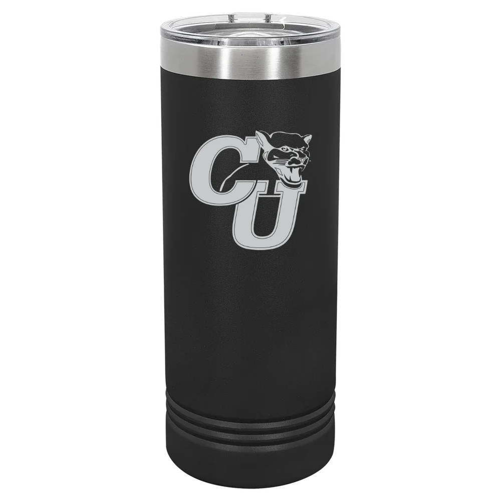 Clark University (Massachusetts) Polar Camel 22 oz. Skinny Tumbler with Slider Lid