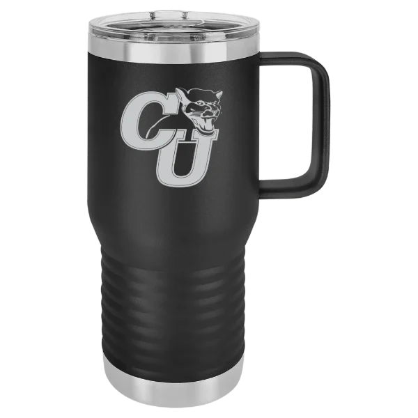 Clark University (Massachusetts) Polar Camel 20 oz. Travel Mug with Slider Lid