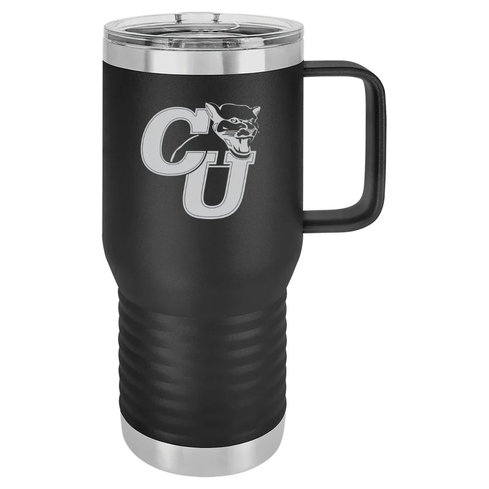 Clark University (Massachusetts) Polar Camel 20 oz. Travel Mug with Slider Lid