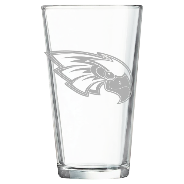 Coe College Polar Camel 16 oz. Pint Mixing Glass