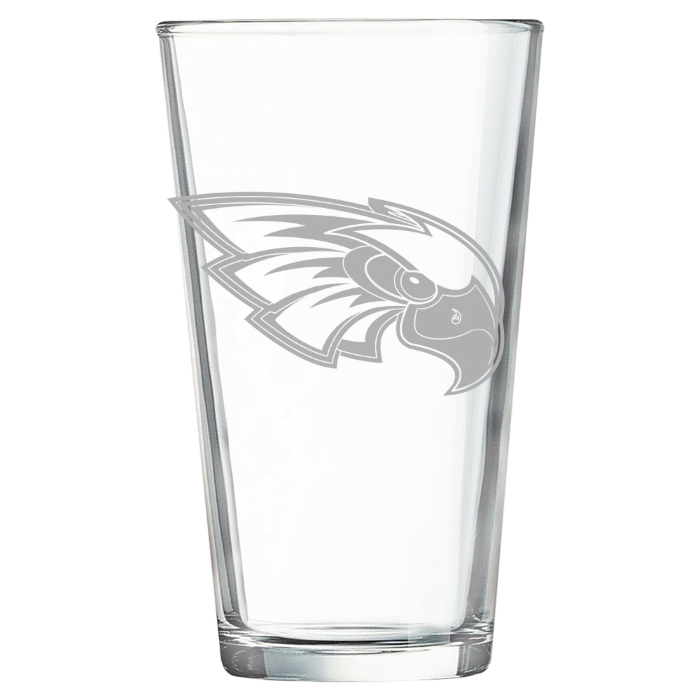 Coe College Polar Camel 16 oz. Pint Mixing Glass