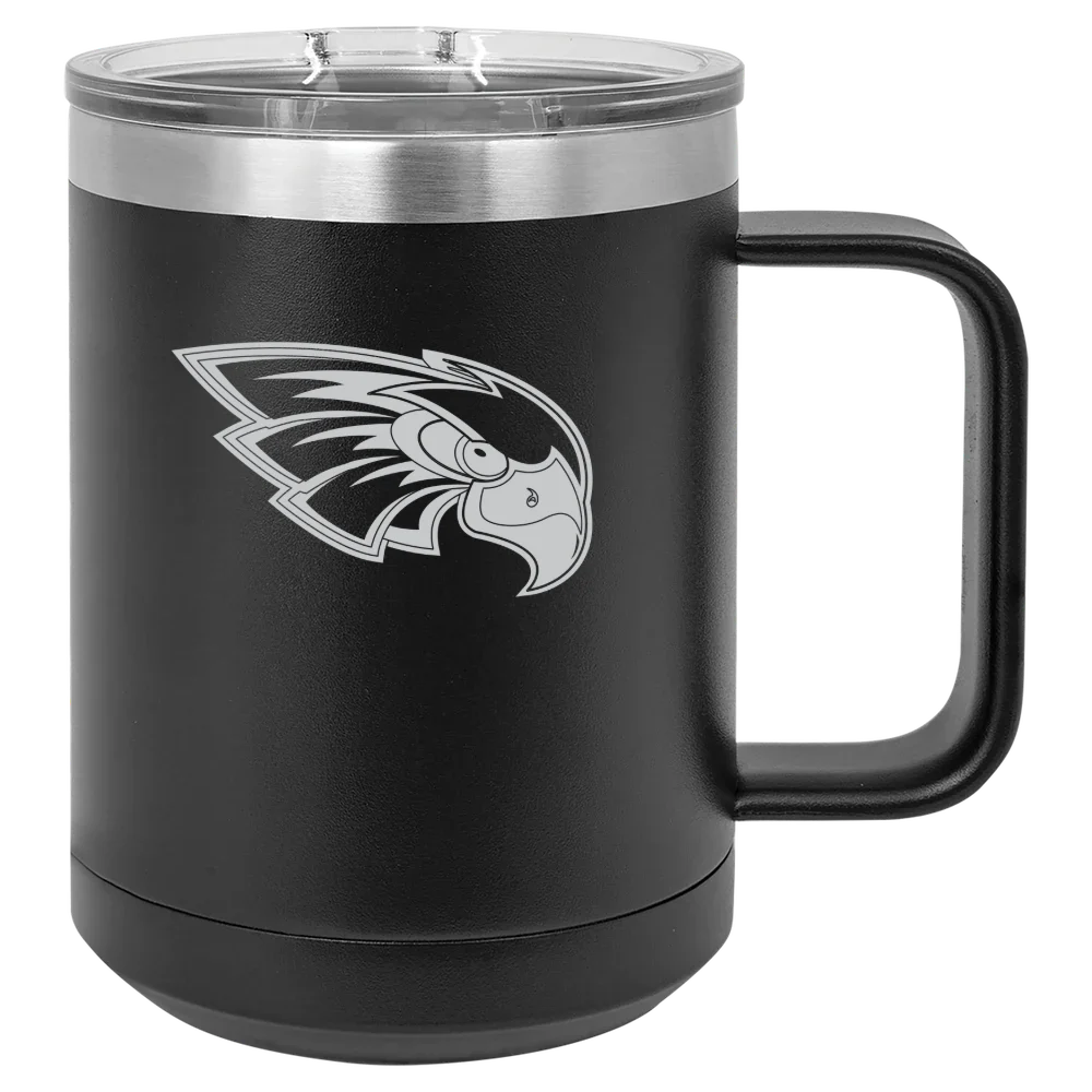 Coe College Polar Camel 15 oz. Mug with Slider Lid