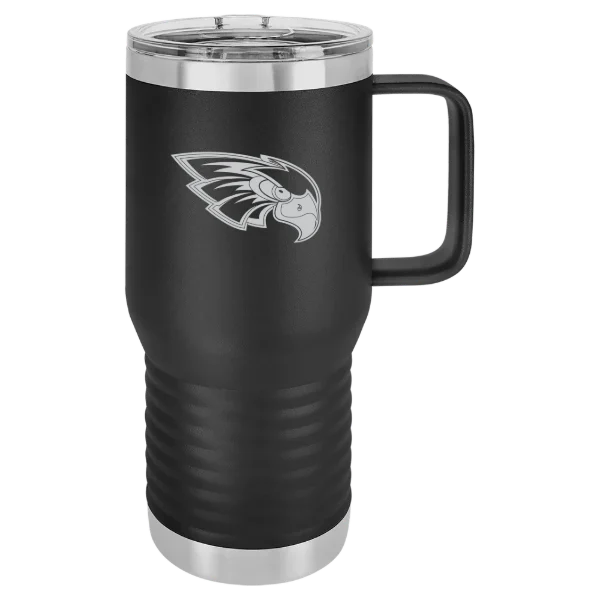 Coe College Polar Camel 20 oz. Travel Mug with Slider Lid