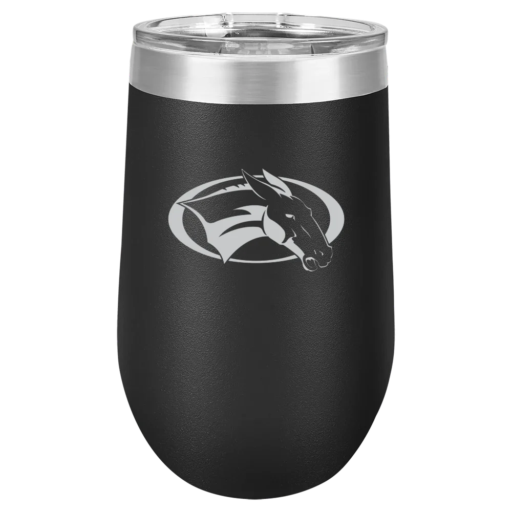 Colby College Polar Camel 16 oz. Stemless Wine Tumbler