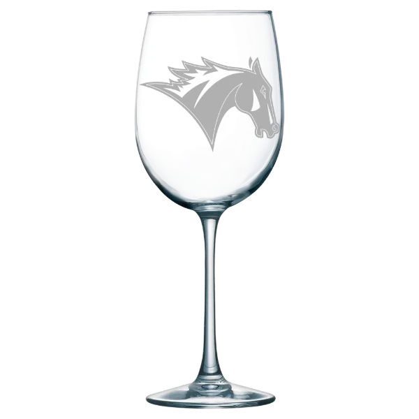 Colby-Sawyer College Polar Camel 19 oz. Wine Glass