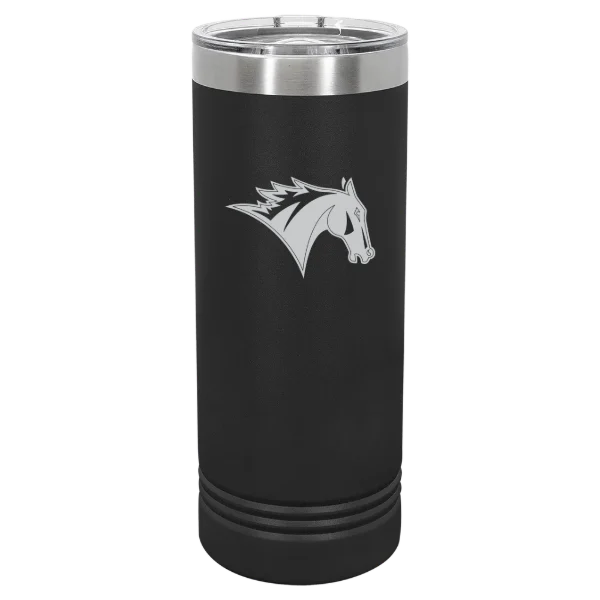 Colby-Sawyer College Polar Camel 22 oz. Skinny Tumbler with Slider Lid