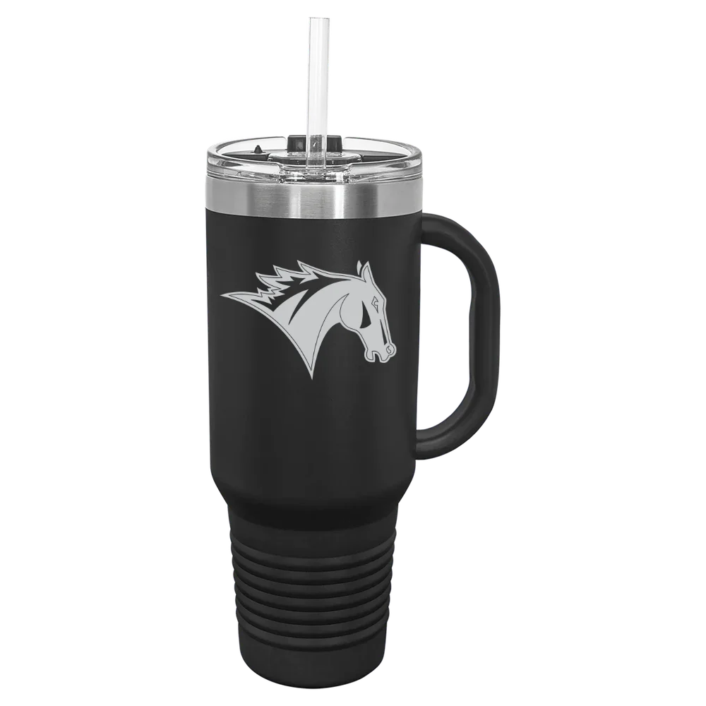 Colby-Sawyer College Polar Camel 40 oz. Travel Mug with Snap Lid & Straw