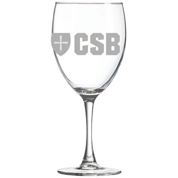 College of Saint Benedict Polar Camel 10 1/2 oz. Wine Glass