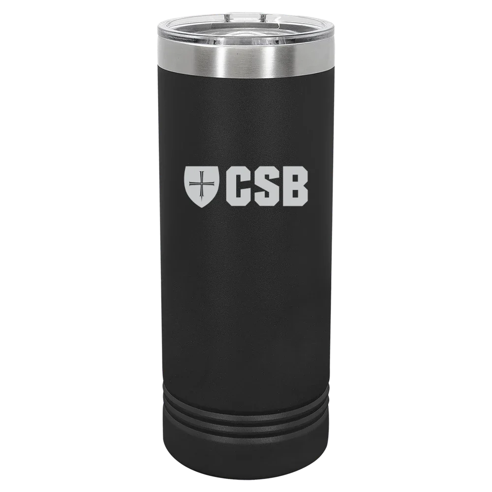 College of Saint Benedict Polar Camel 22 oz. Skinny Tumbler with Slider Lid