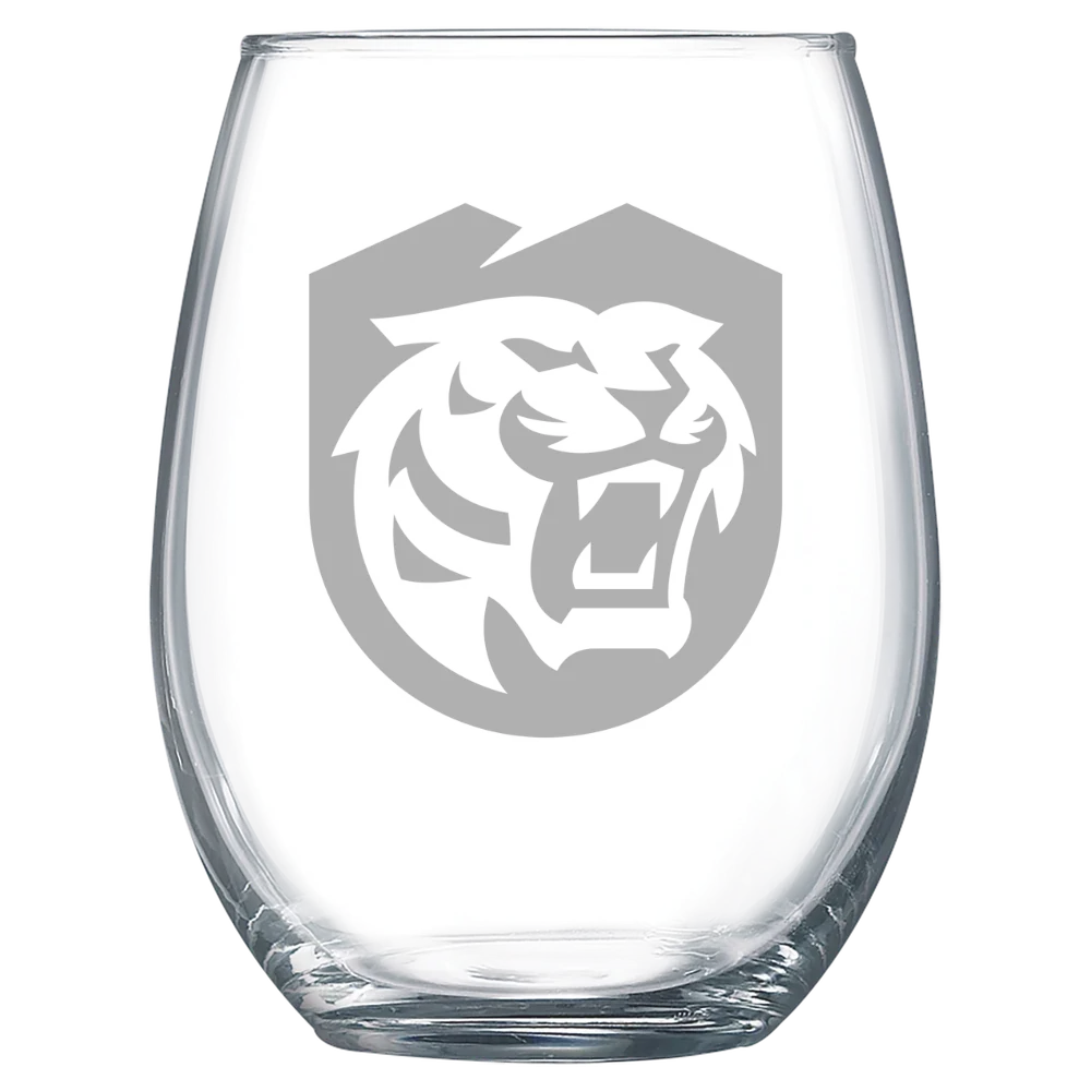 Colorado College Polar Camel 15 oz. Stemless Wine Glass