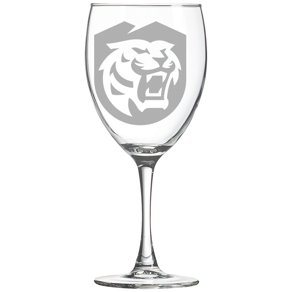 Colorado College Polar Camel 10 1/2 oz. Wine Glass