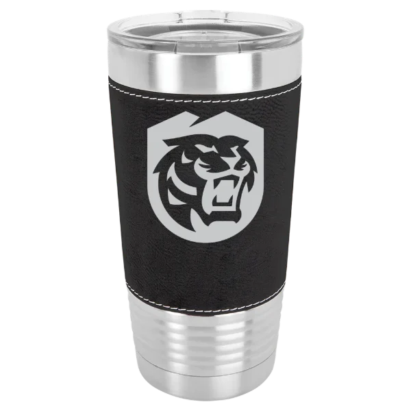 Colorado College Polar Camel 20 oz. Leatherette Grip Tumbler with Standard Lid