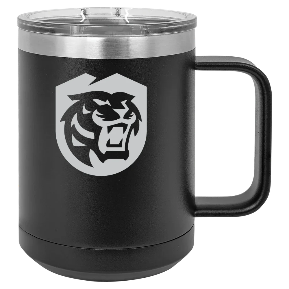 Colorado College Polar Camel 15 oz. Mug with Slider Lid