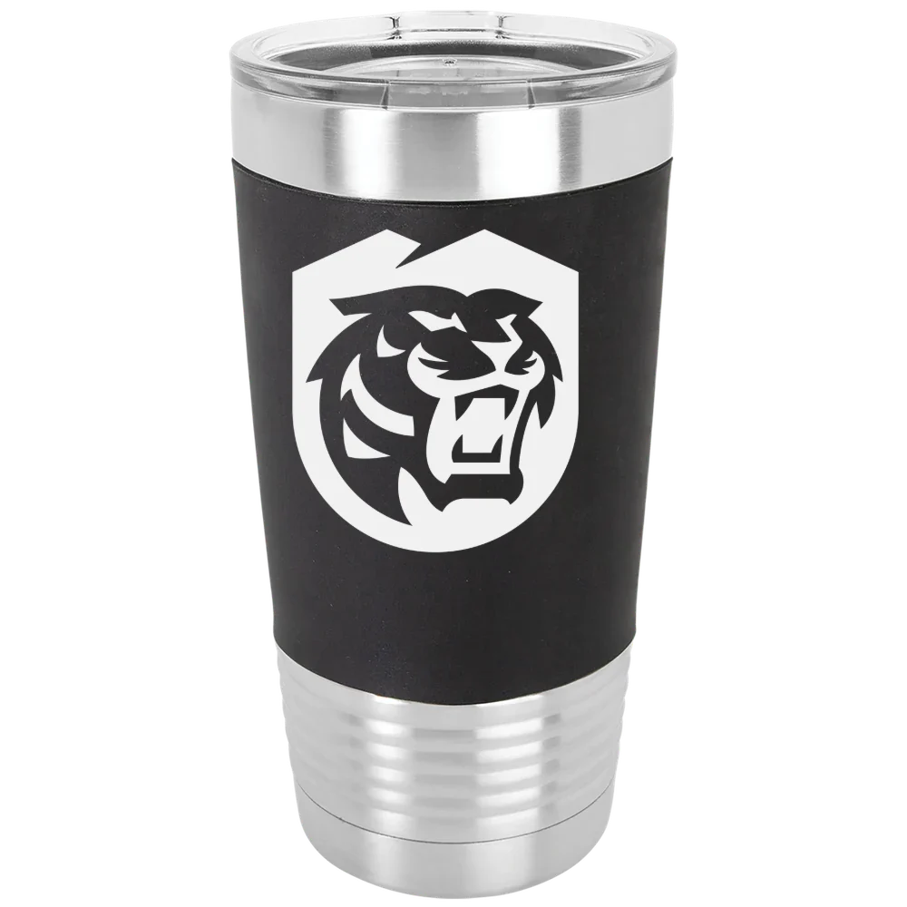 Colorado College Polar Camel 20 oz. Silicone Grip Tumbler with Standard Lid