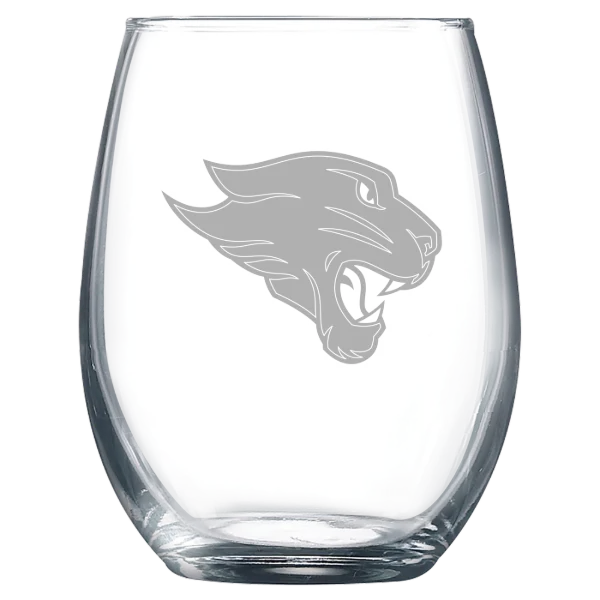 Concordia University Chicago Polar Camel 9 oz. Stemless Wine Glass