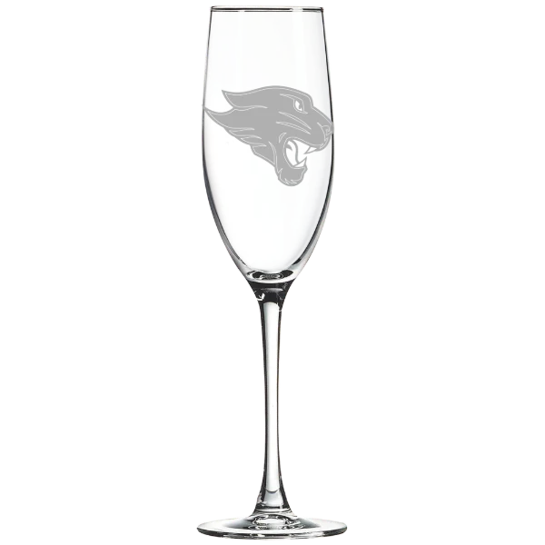 Concordia University Chicago Polar Camel 8 oz. Champagne Flute