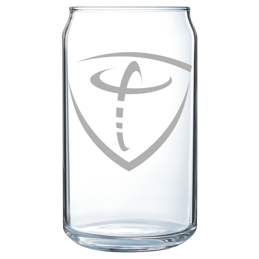 Concordia University Texas Polar Camel 16 oz. Can Glass