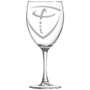 Concordia University Texas Polar Camel 10 1/2 oz. Wine Glass