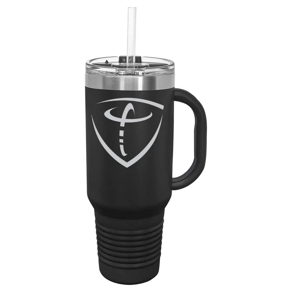 Concordia University Texas Polar Camel 40 oz. Travel Mug with Snap Lid & Straw