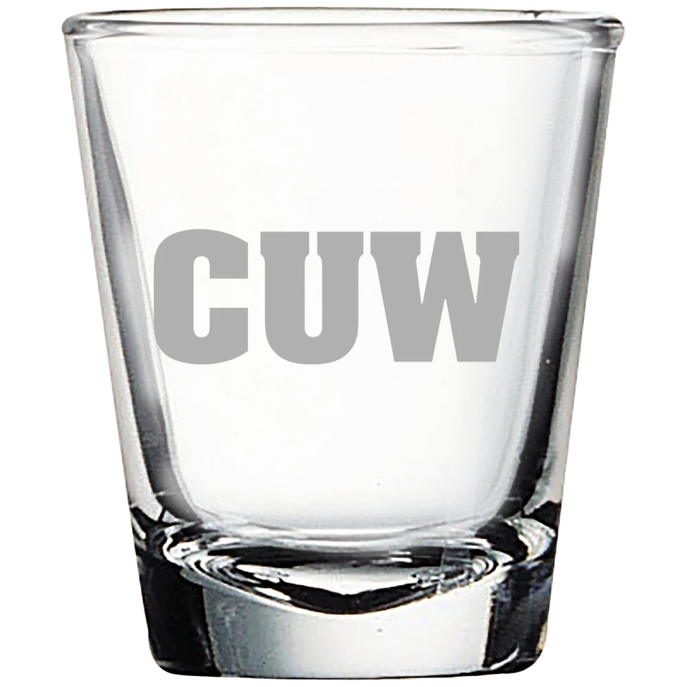 Concordia University Wisconsin Polar Camel 1.7 oz. Shot Glass