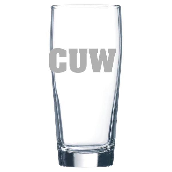 Concordia University Wisconsin Polar Camel 16 oz. Willi Becher Beer Glass