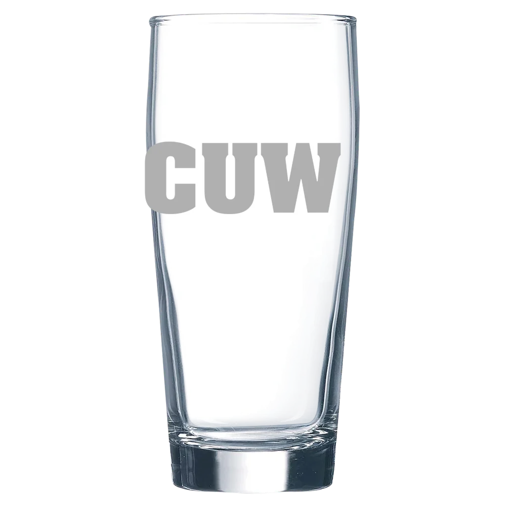 Concordia University Wisconsin Polar Camel 16 oz. Willi Becher Beer Glass