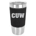 Concordia University Wisconsin Polar Camel 20 oz. Leatherette Grip Tumbler with Standard Lid
