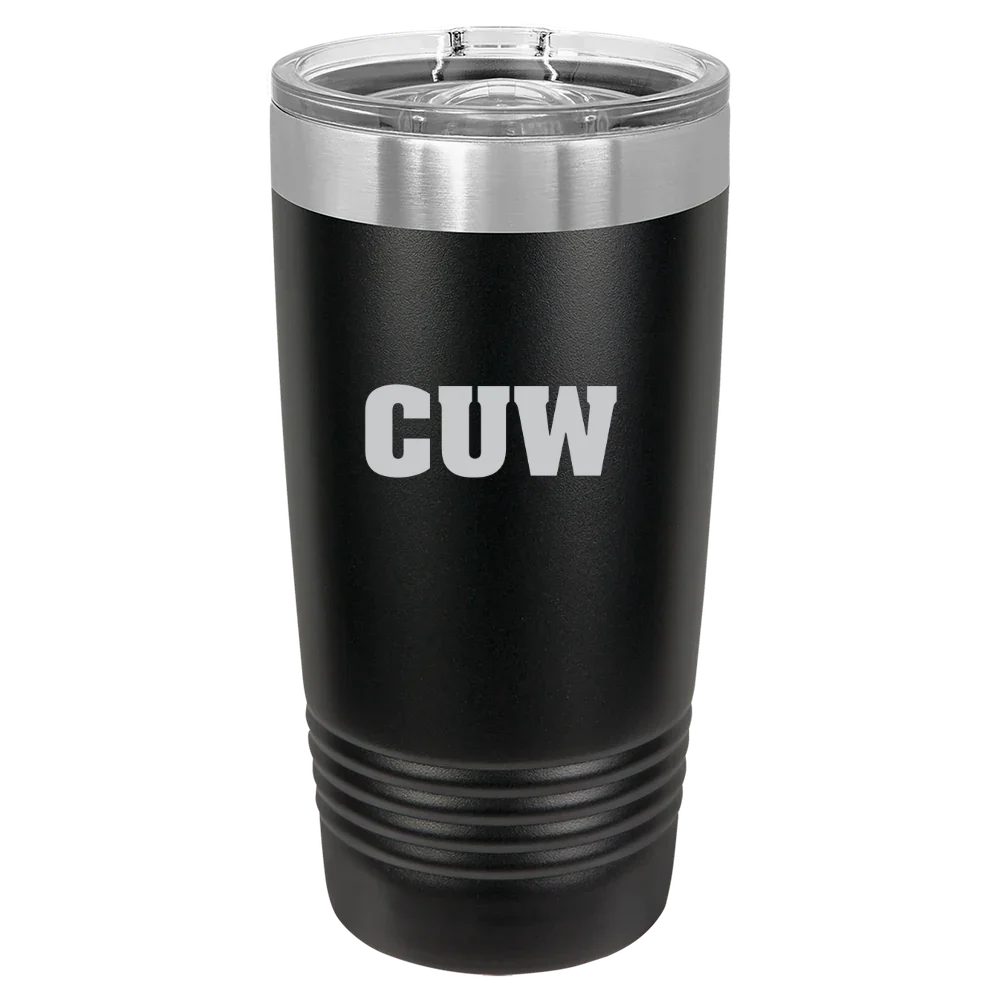 Concordia University Wisconsin Polar Camel 20 oz. Ringneck Tumbler with Slider Lid
