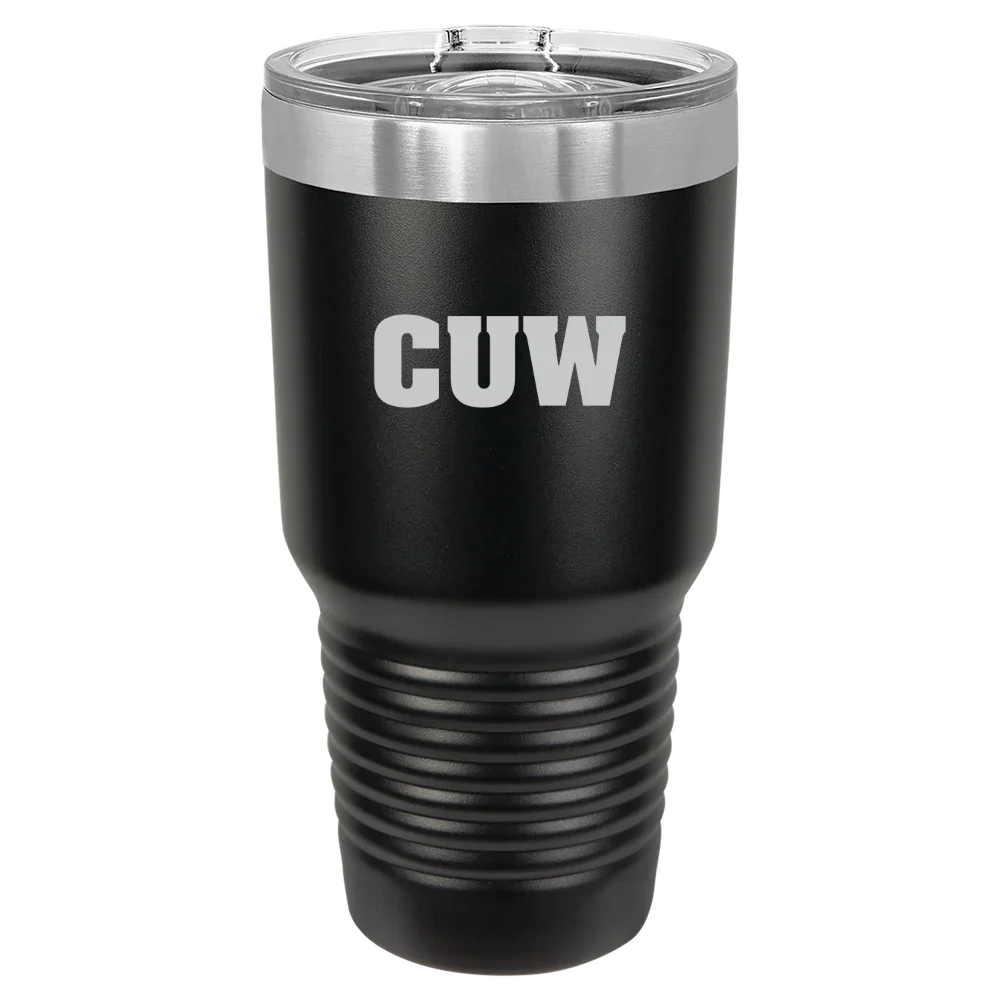 Concordia University Wisconsin Polar Camel 30 oz. Ringneck Tumbler with Slider Lid