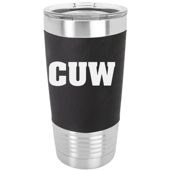 Concordia University Wisconsin Polar Camel 20 oz. Silicone Grip Tumbler with Standard Lid