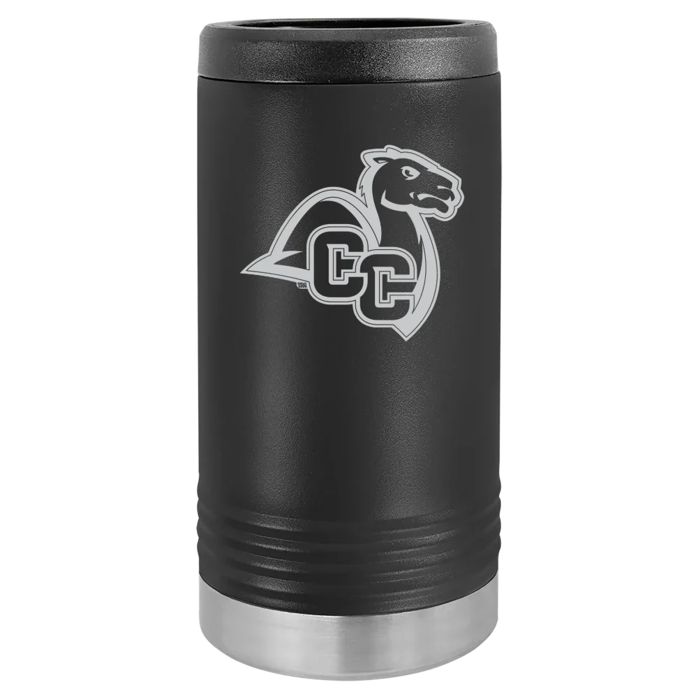 Connecticut College Polar Camel Slim Beverage Holder