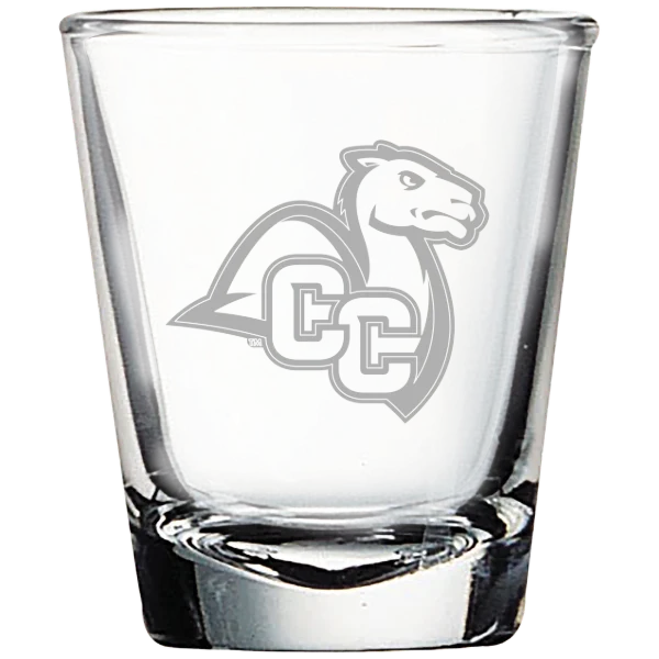 Connecticut College Polar Camel 1.7 oz. Shot Glass